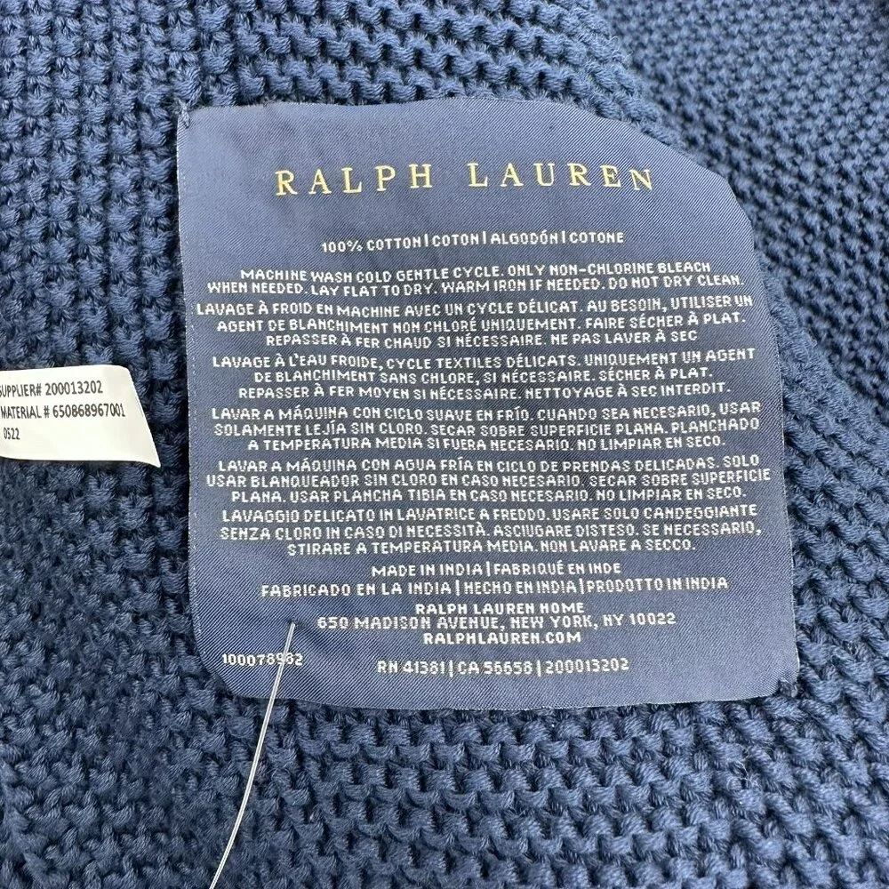 Ralph Lauren Pursell Cotton Knit Textured‎ Pattern 54
